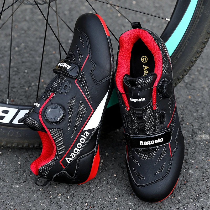 

MTB Cycling Shoes Men Road Bike Shoes Self-Locking Sports Women Wear Shock Absorption Bicycle Shoes Sapatilha Ciclismo SPD