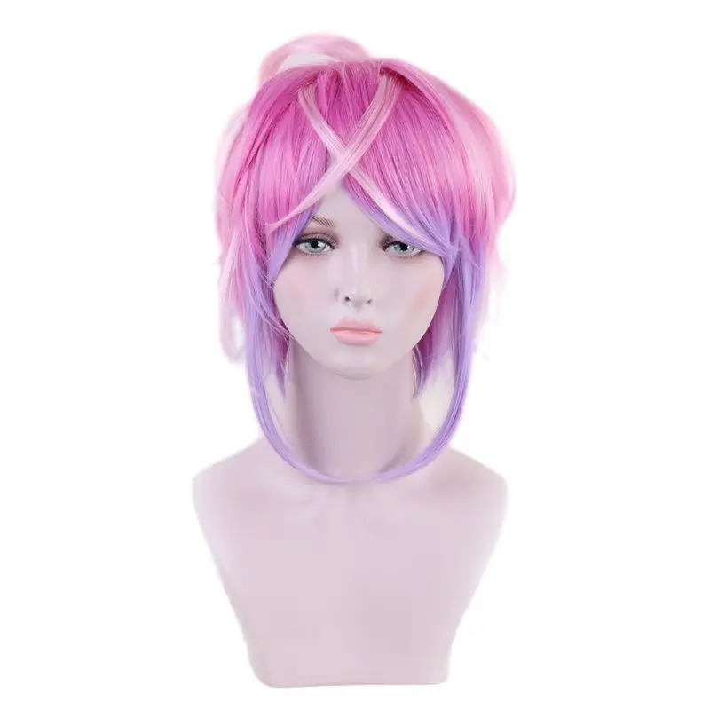 

Division Rap Battle Hypnosis MIC Amemura Ramuda Short Wig Cosplay Costume Men Women Heat Resistant Synthetic Hair Wigs
