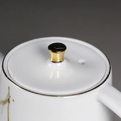 Керамический чайник Цзиндэчжэнь фарфоровый горшок с овечьим жиром домашний