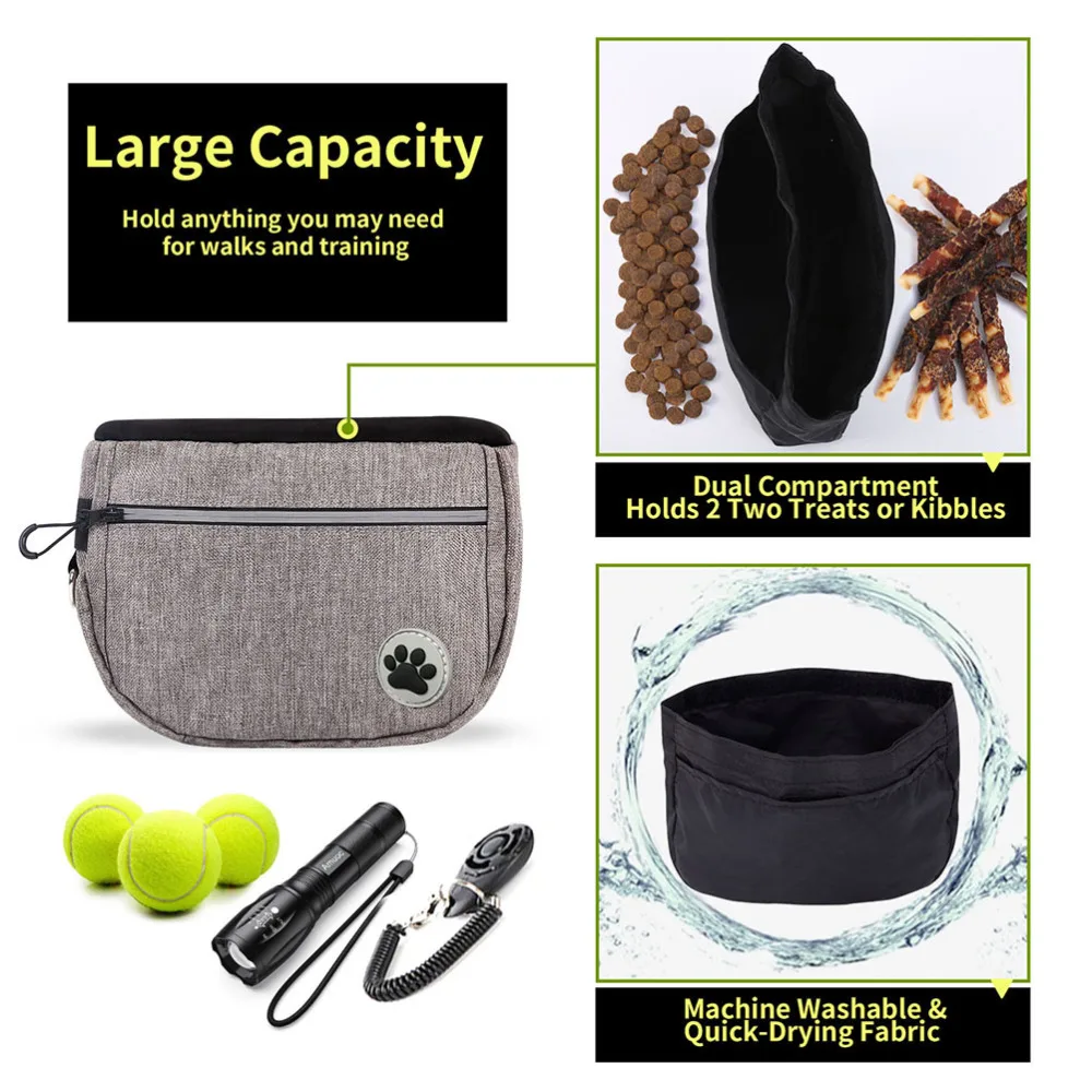 

Pet Snack Bag Durable Convenient Pet Training Pocket Container Dog Snack Bag