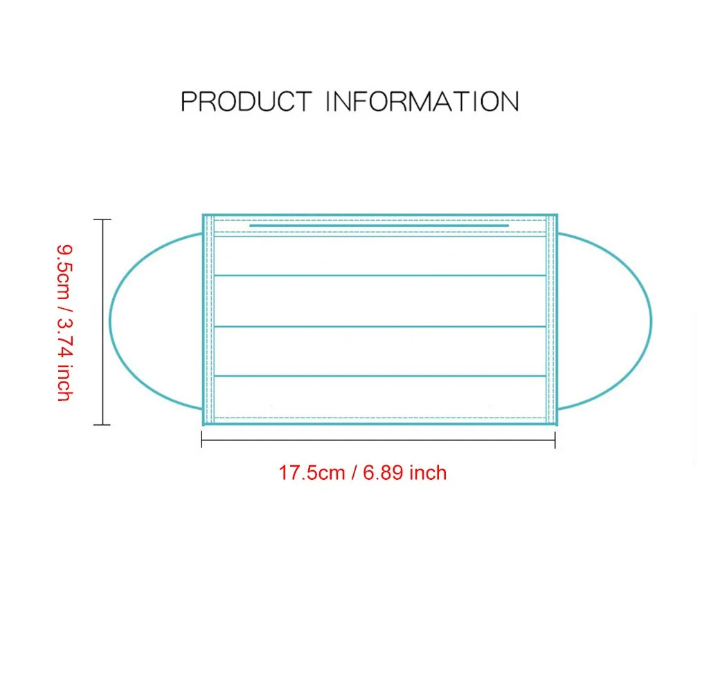 10 шт. для взрослых унисекс одноразовая маска с леопардовым принтом лица на