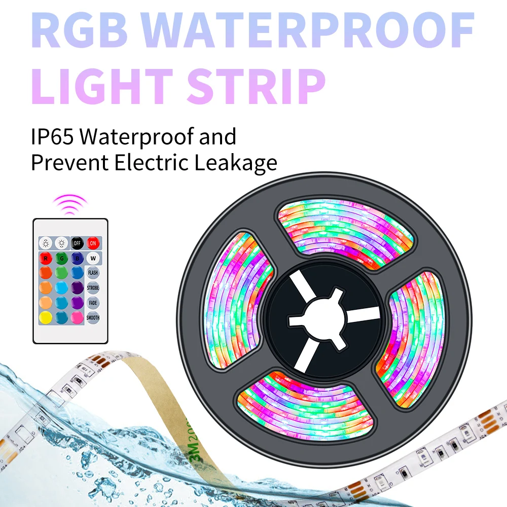 

Светодиодные ленты светильник 5V RGB гибкая лента Светодиодная лампа 0,5/1/2/3/4/5M RGBW неоновые Luces Светодиодные лампы дистанционного Управление USB ...