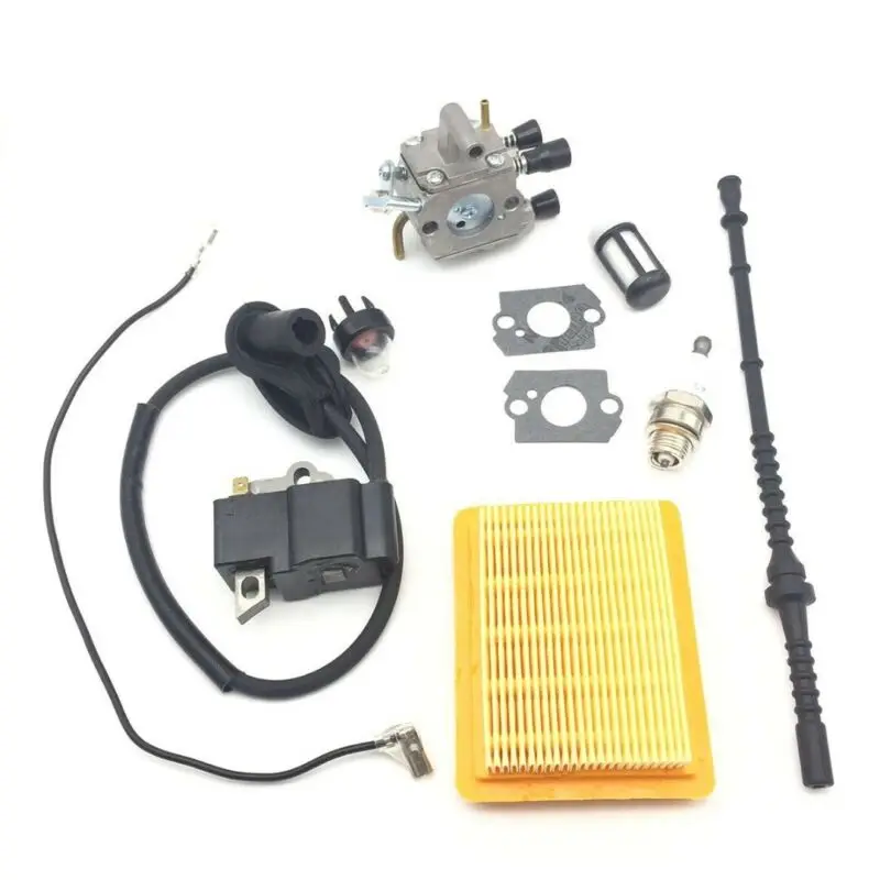 Топливный шланг катушки Зажигания Комплект праймер лампы для STIHL FS120 FS200