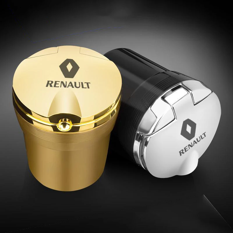 Пепельница со светодиодный Ной подсветкой для Renault Laguna 2 Duster Logan Clio 4 Captur Sandero Espace