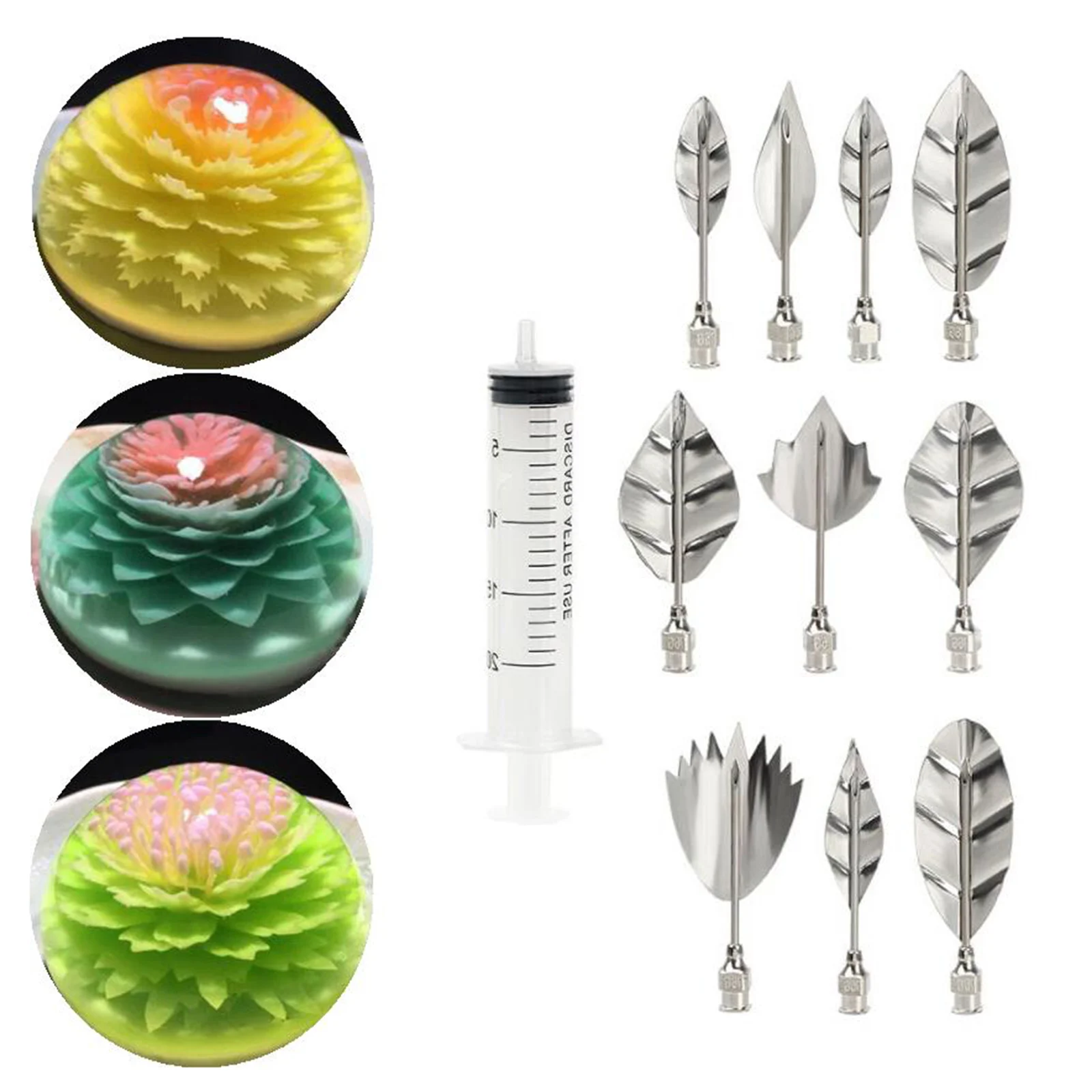 Jelly Art Tool Creative Gelatin Jello Nozzle DIY Cake Decorating Tools | Дом и сад
