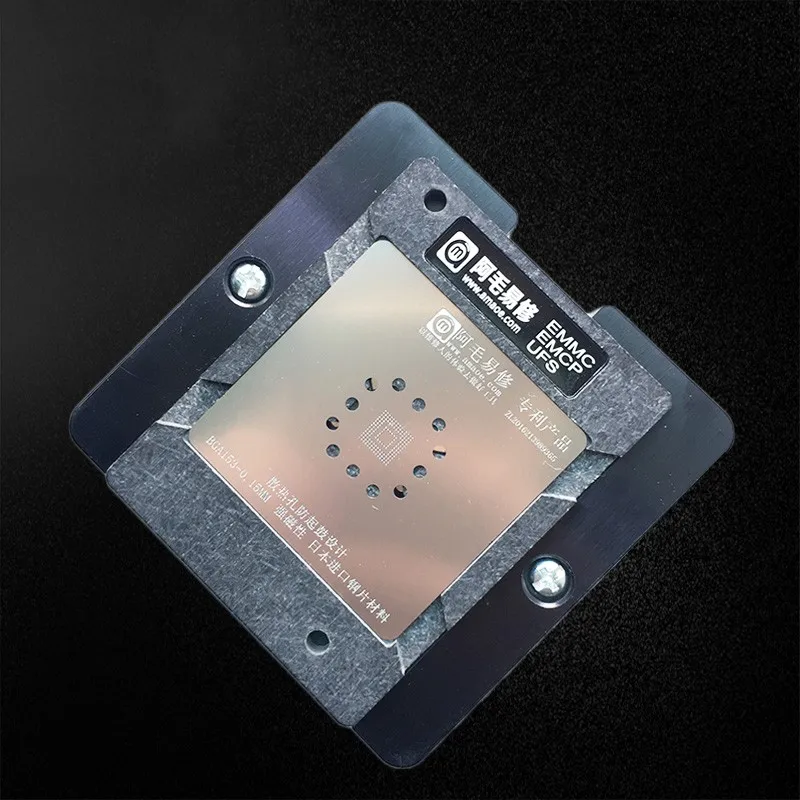Android nand паяльная инструмент Amaoe BGA трафарет реболлинга для EMCP UFS 153 162 169 186 221