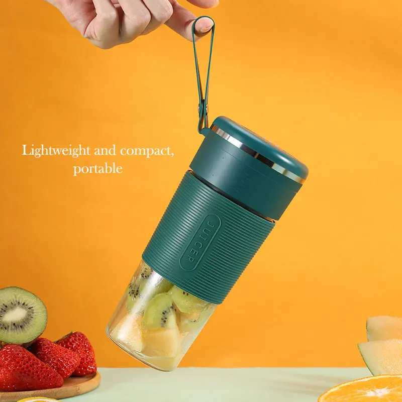 Wireless Portable Juicer 4-Knife USB Electric 300ML Blender Mini Smoothie Cup | Дом и сад