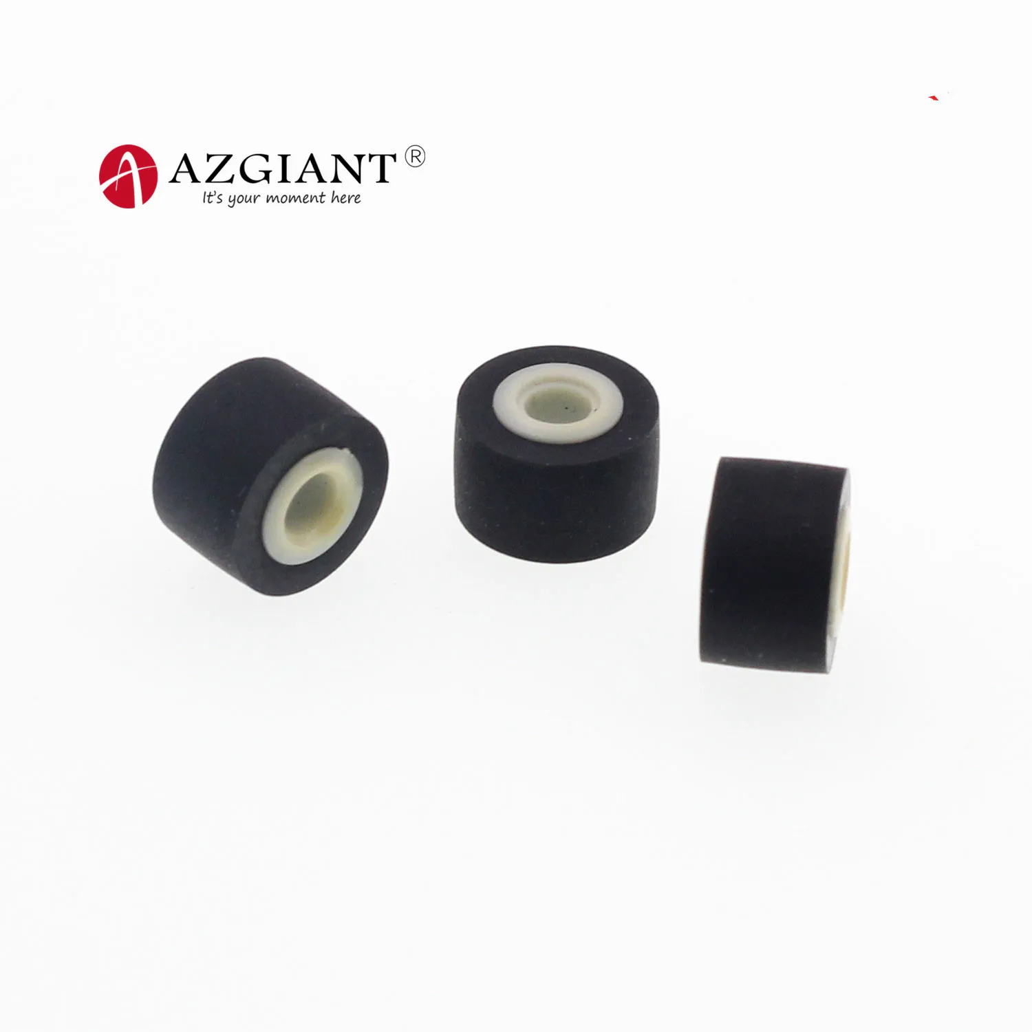 

3pcs 9.2mmx5.5x2.8 car retractor press belt pulley deck audio pressure recorder press cassette deck pinch roller tape player