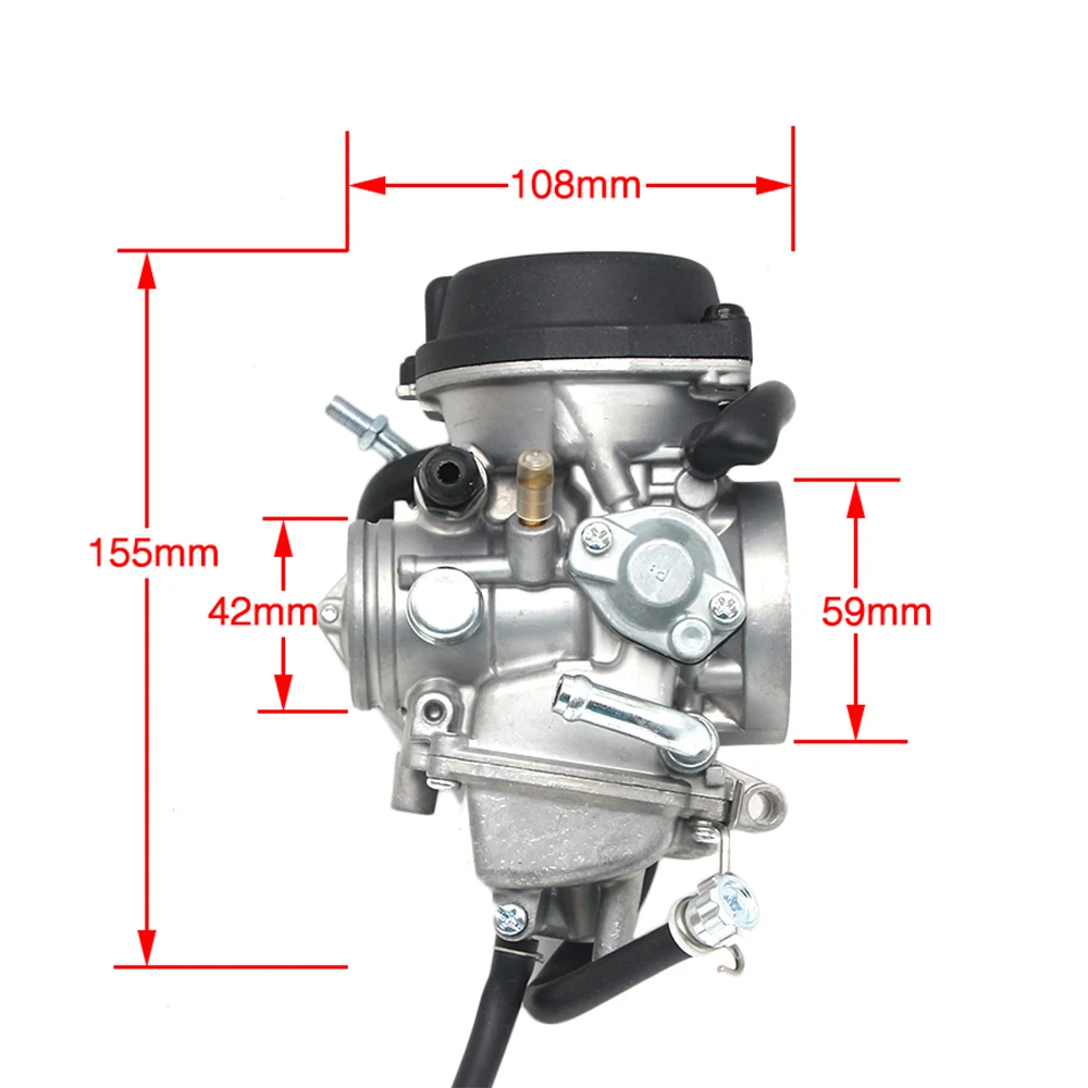 Мотоциклетный карбюратор Alconstar 36 мм КАРБЮРАТОР PD36J для Suzuki LTZ400 Quad Carb 2003 2007 Kawasaki ATV