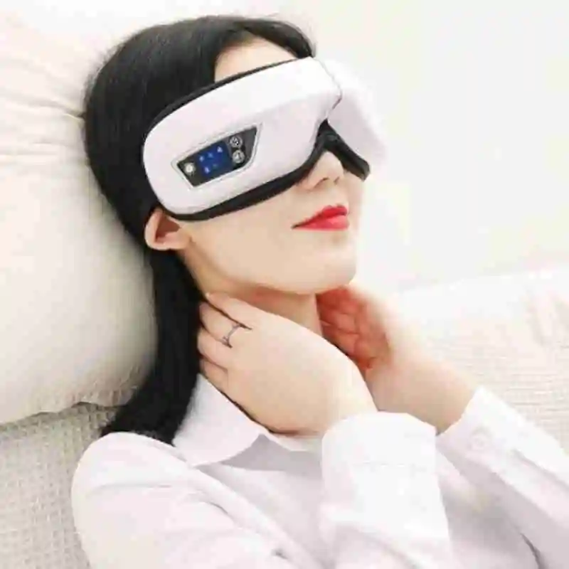 

Vibration Eye Massager Pressure Therapy Eye Care Beauty Compress Eyes Massager Hot Massager Bluetooth Instrument Fatigue Re N4T6