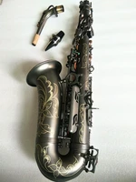 best quality new alto saxophone e flat matte black sax alto mouthpiece ligature reed neck musical instrument accessories