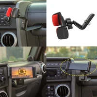 for jeep wrangler jk 2007 2008 2009 2010 phone holder walkie talkie mount bracket ipad stand iron black car interior accessories
