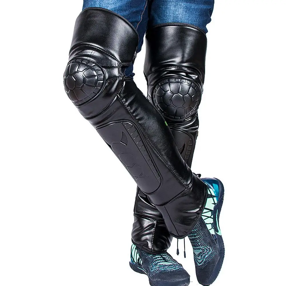 Мотоциклетные аксессуары наколенники теплые велосипедные зимние ветрозащитные