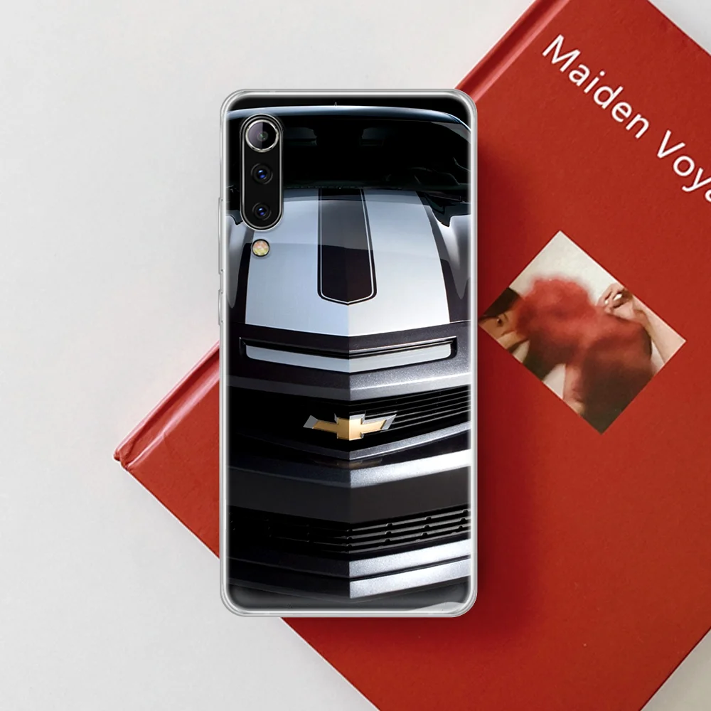 

Chevrolet Sport Car Phone Case Cover For XIAOMI Redmi Note K 4 5 6 7 8 9 10 20 30 3 A X Pro Ultra transparent Funda Silicone