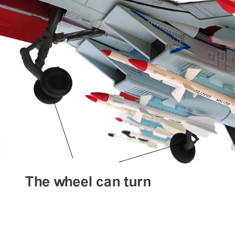 

1:72 Fighter Diecast Model Super Flanker Russian SU-35 For Kids Alloy