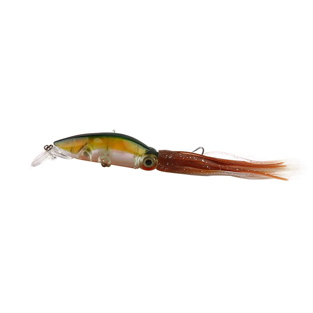 Мягкий кальмар юбки рыболовные приманки-воблеры для рыболовных джигов