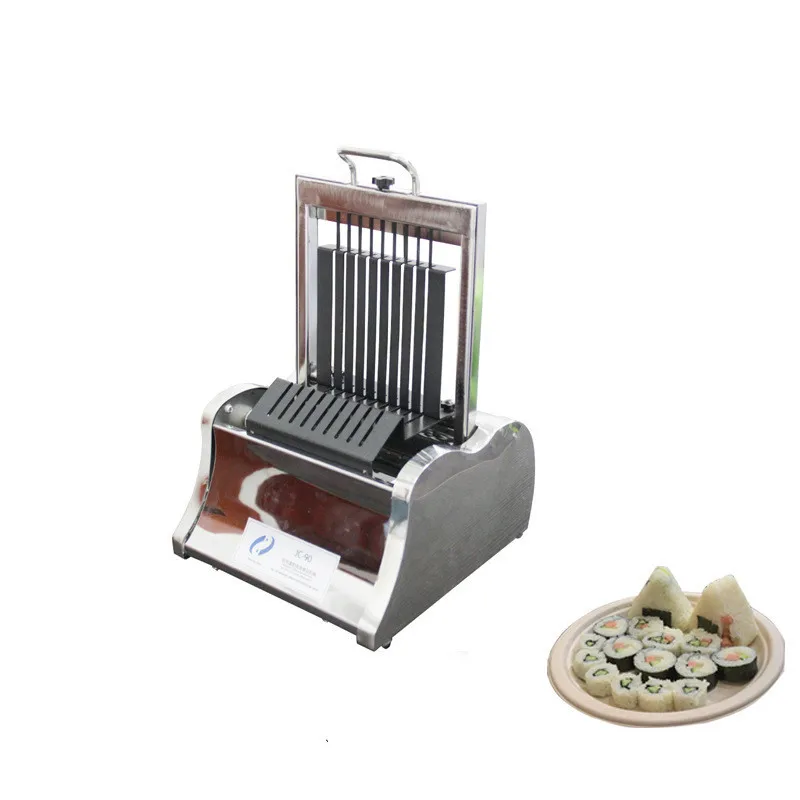 

Commercial Easy Operate Japan Sushi Cutter Rice Ball Roll Cutting Machine Free Shipping Revolving Sushi Restaurant