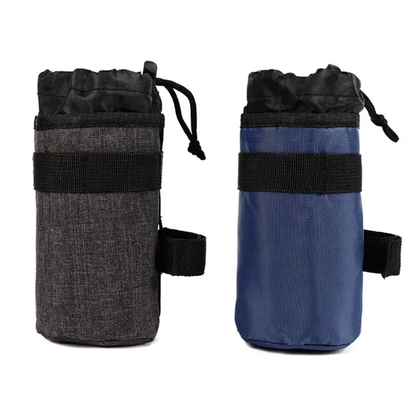 

Water Bottle Bag Insulation Head Fixed 750ml Bike Frame Kettle Storage Bag Bicycle Under Top Tube Corner Pouch Pack