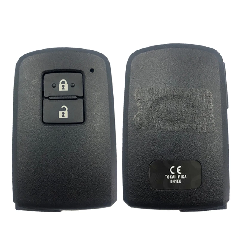 

CN007162 Aftermarket For Toyota Land Cruiser Smart Key With 2 Buttons BH1EK P1 A8 DST-AES Chip 433MHz 89904-60D70 Keyless Go