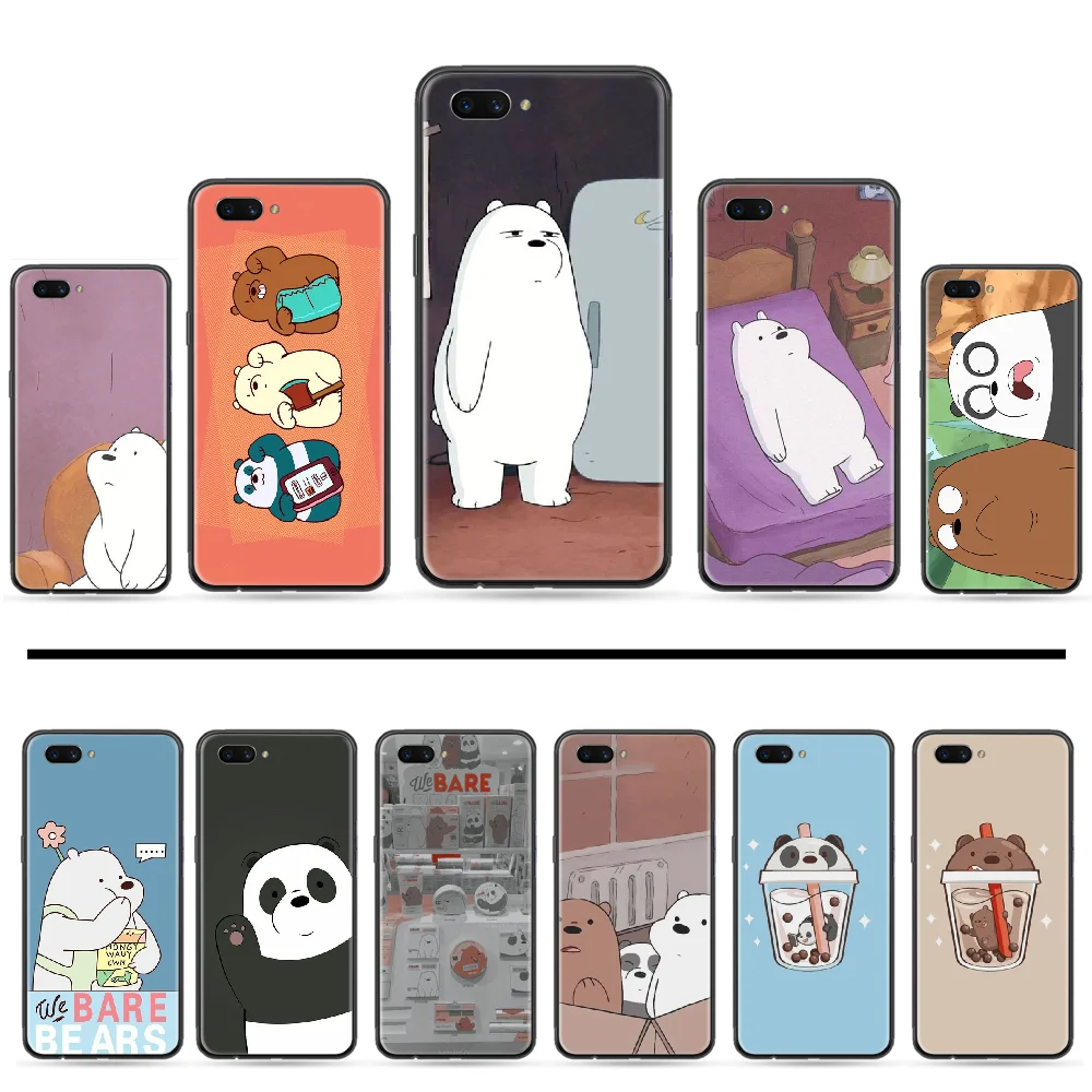 Милый чехол для телефона с изображением мишек DIY OPPO A ax 3 5 37 57 59 73 75 83 71 2018 11 1k s