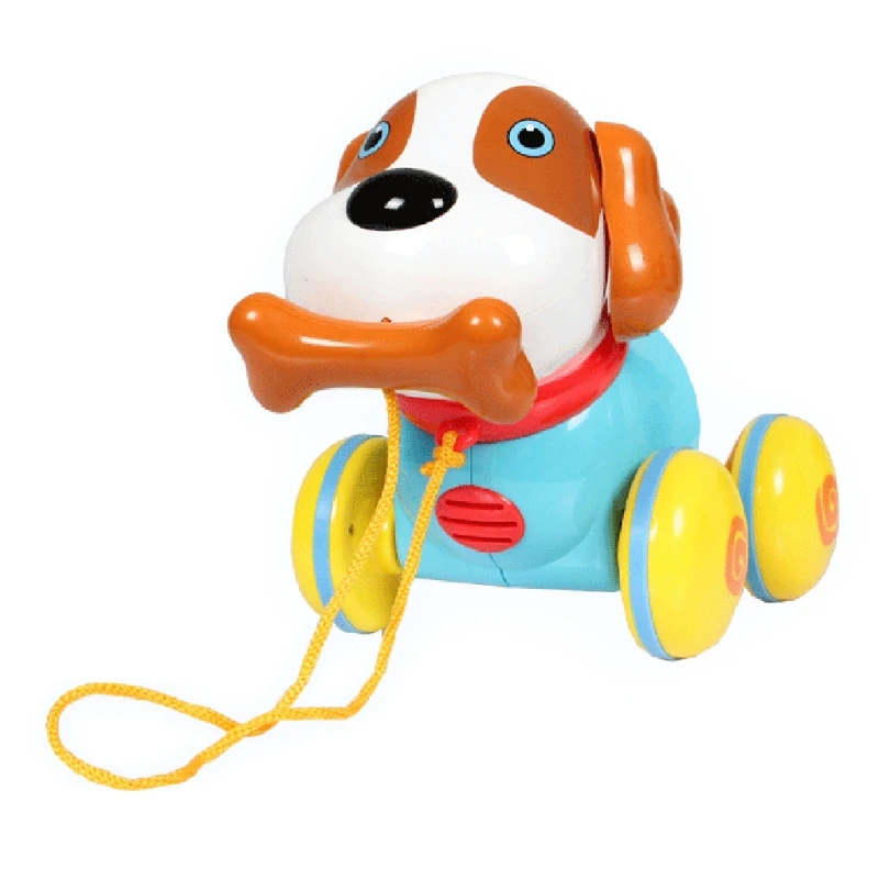 

Robot horse electronic interactive horse traction rope plush animal pet toy