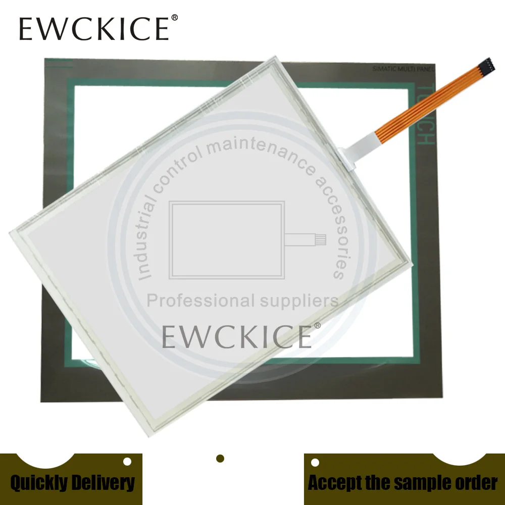 Новинка, планшетофон 6AV6644-0AC01-2AX1 6AV6644-0AC01-2AX0 HMI PLC, сенсорный экран и передняя этикетка, сенсорная панель и передняя этикетка