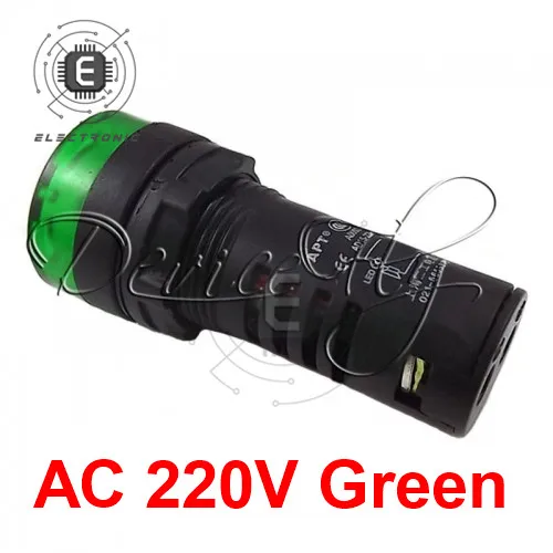 

СВЕТОДИОДНЫЙ мигающий сигнальный индикатор, 12 В, 24 В, 110 В переменного тока, 110 В, 220 В, с зуммером, звуковой сигнал AD16-22SM, красный, зеленый, желтый