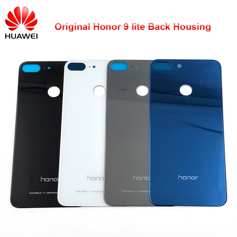 Задняя крышка батарейного отсека Honor 9 Lite 100% оригинальная задняя телефона Huawei