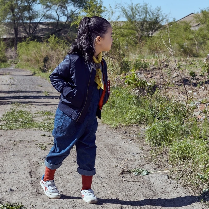 Детская куртка бомбер на возраст 2 12 лет плотная зимняя пилот ma 1 для маленьких