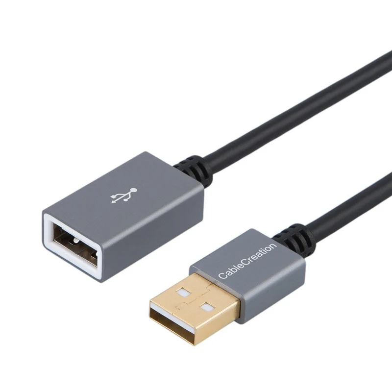 Удлинительный кабель USB 2 0 Переходник A папа-мама для геймпада флеш-накопителя