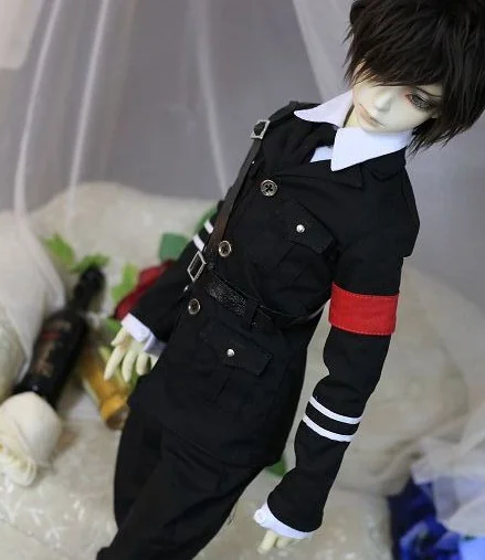 1/4 1/3 Одежда BJD военная форма пальто + брюки рубашка Кепка для BJD/SD MSD SD13 SSDF ID72 HID