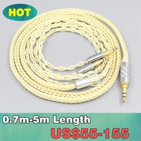 8 core gold plated palladium silver occ cable for oppo pm 1 pm 2 planar magnetic 1more h1707 sonus faber pryma ln007630