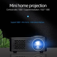 7500 lumens 1080p hd led portable projector 19201080 resolution multimedia home cinema movie beamer video theater