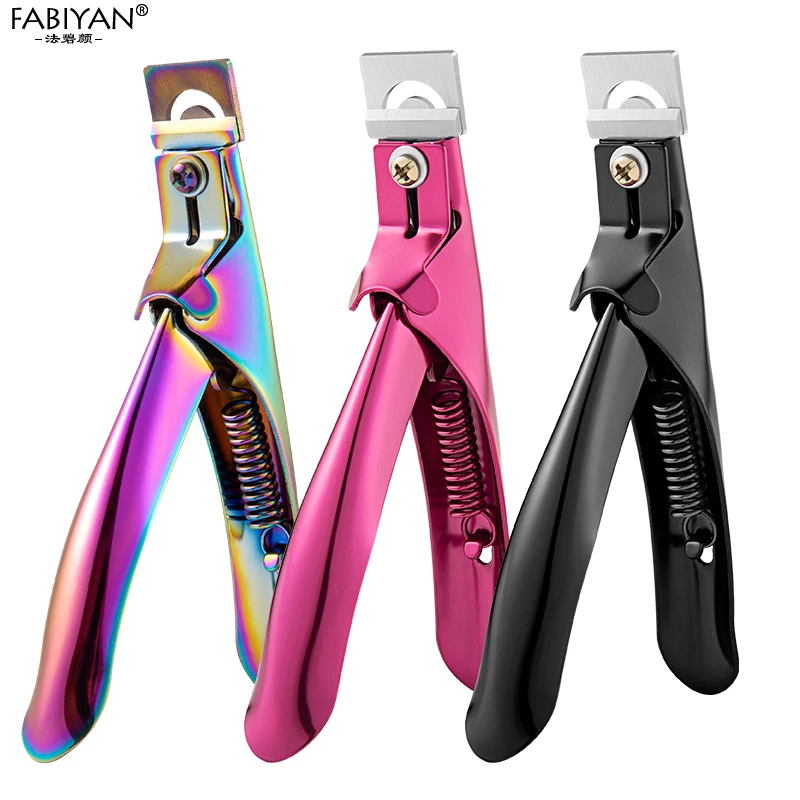 Машинка для стрижки ногтей с краями ложные наконечники французские кусачки из