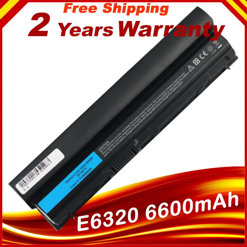 Аккумулятор с 9 ячейками на 7800 мАч для Dell Latitude E6230 E6120 E6220 E6330 E6320 E6430S XFR Series 0F7W7V 5X317