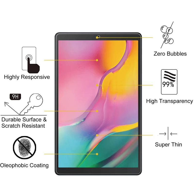Защитная пленка из закаленного стекла VALAM для планшета Samsung Galaxy Tab A 10 1 2019 T510 T515 SM-T510