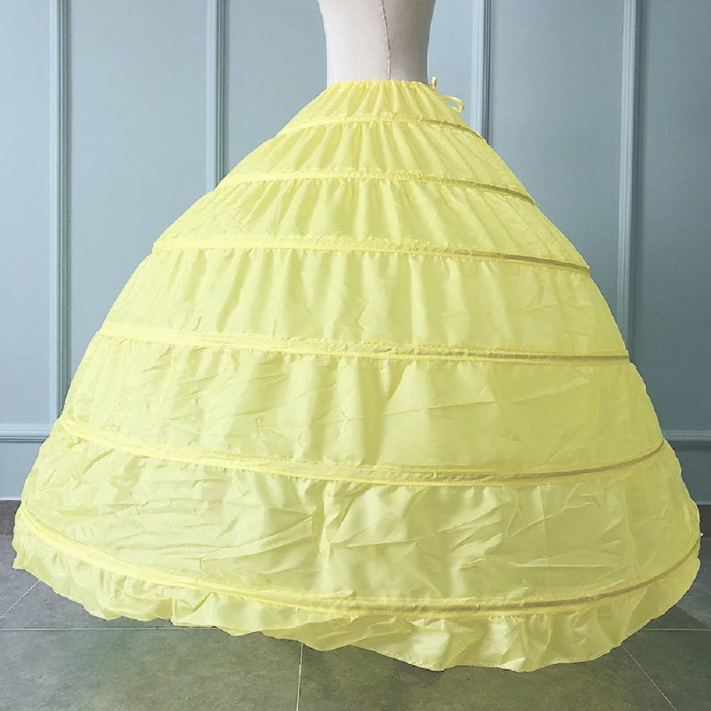 Женское свадебное платье 6 обручей с подъюбником | Женская одежда