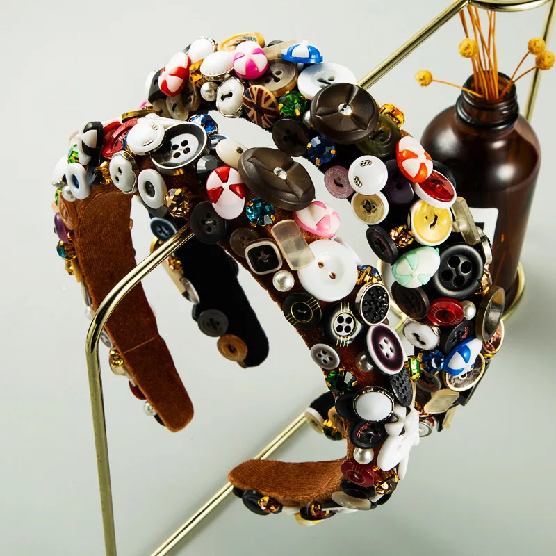 

Маленькая цветная Геометрическая повязка для волос States, Новая женская заколка для челки, красная сетчатая шпилька для волос, французская по...