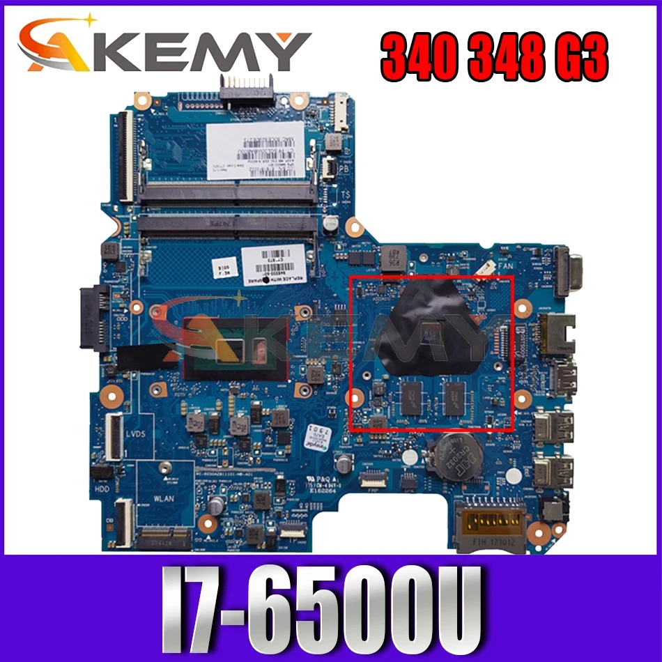 

Akemy абсолютно новый I7-6500U TPN-I124 для HP 340 348 G3 материнская плата 6050A2811101-MB-A01 материнская плата 100% тестирование