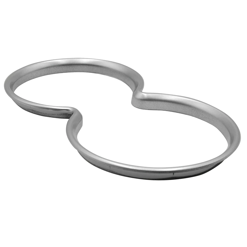 

Chrome Interior Water Cup Holder Panel Cover Trim Fit for Renault Kadjar 2015 2016 2017