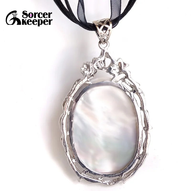 Натуральные аксессуары многоцветное ожерелье с морским жемчугом из ракушек