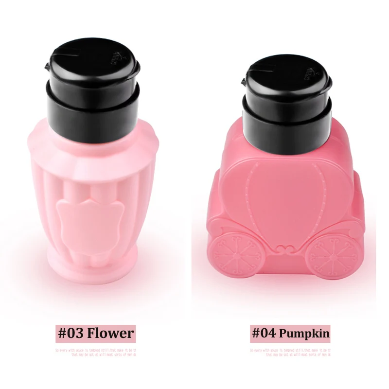 1 шт. Пустой насос жидкий спирт диспенсер пресс для снятия лака ногтей Очиститель