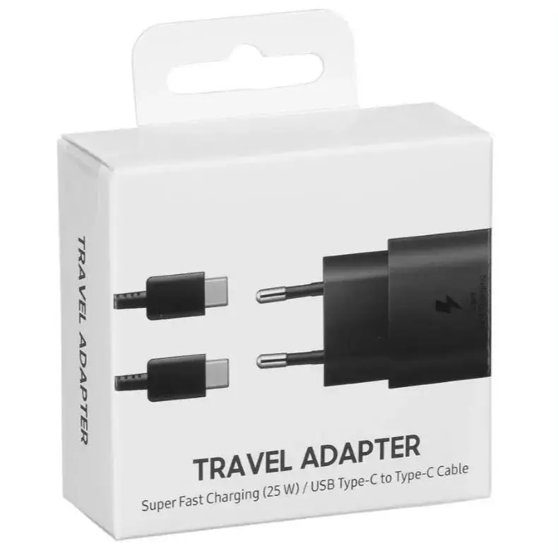 

20 шт., дорожный адаптер USB Type-C в Type C с коробкой, 25 Вт