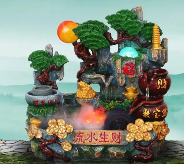 Rockery зарабатывает деньги на пробежке воды высокого класса Креативные украшения