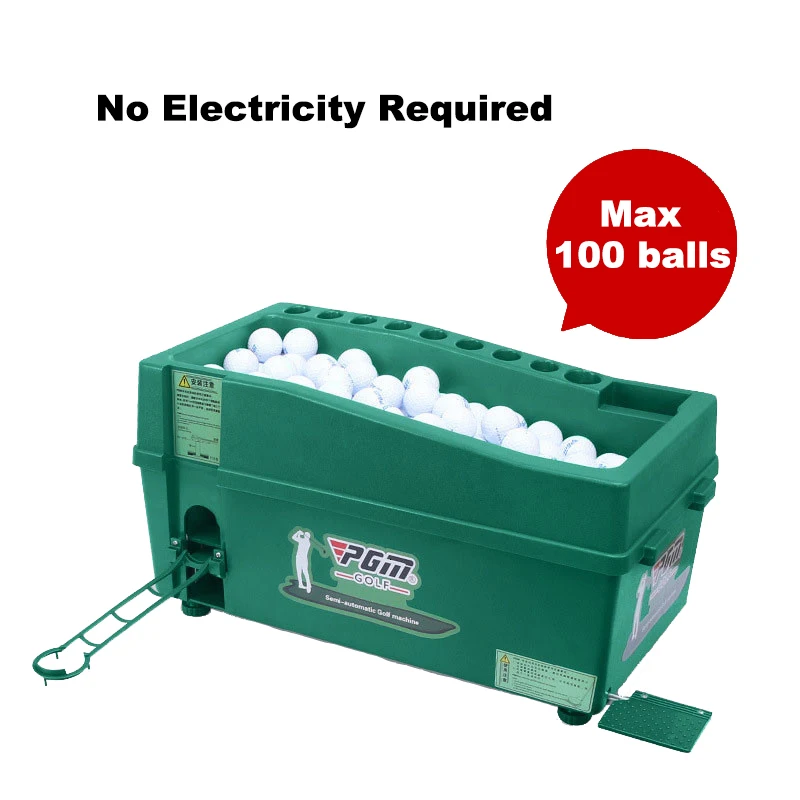 Golf Ball Dispenser No Electricity Required Automatic serve Box