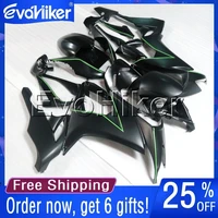 custom motorcycle plastic cover for zx 10r 2008 2009 2010 abs fairing green blackgifts
