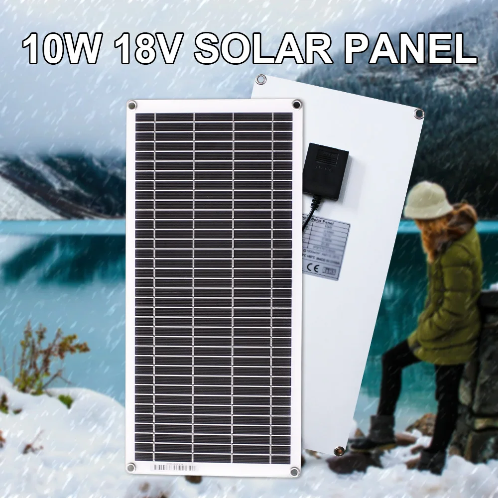 Моно солнечная батарея 10 Вт 18 в комплект солнечной панели diy модуль с солнечным
