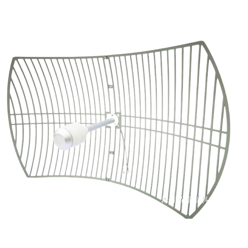 

wifi antenna Long range Mimo 4G LTE Parabolic Grid antenna 1700-2700MHz Outdoor Antenna 2X24dBi ultra