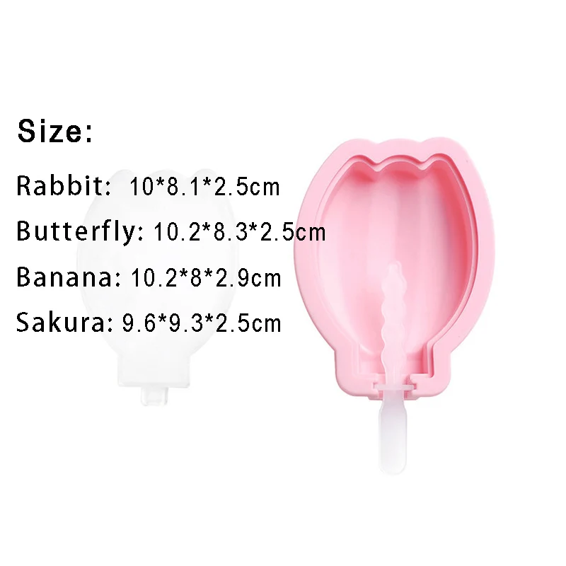 Фруктовая Сакура Мультфильм Силиконовые Формы Для Мороженого Льда лоток для