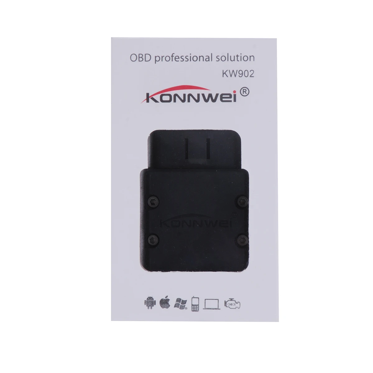 Konnwei KW902 Bluetooth/Wifi ELM327 V1.5 с PIC18F25K80 OBDII диагностические инструменты ELM 327 OBD2 код ридер Поддержка J1805 протокол